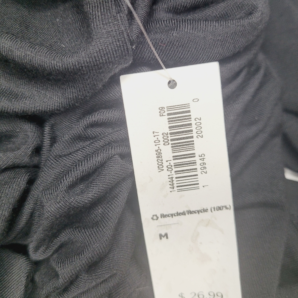 Old Navy Tank Dress Shift Black Women's Medium Black Mini Sleeveless Casual Dark - Picture 9 of 9